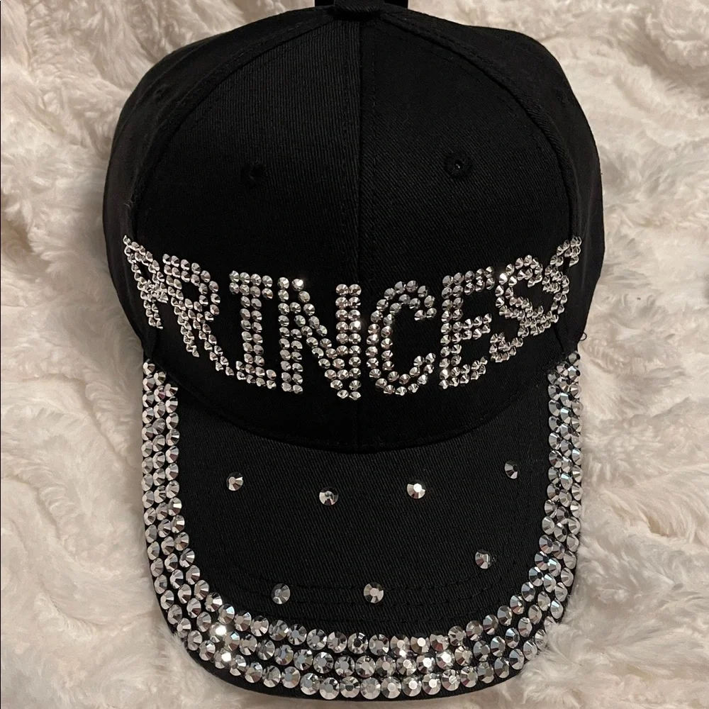 NWT Madd Hatter Sparkly Bling Princess Studded Baseball Cap
